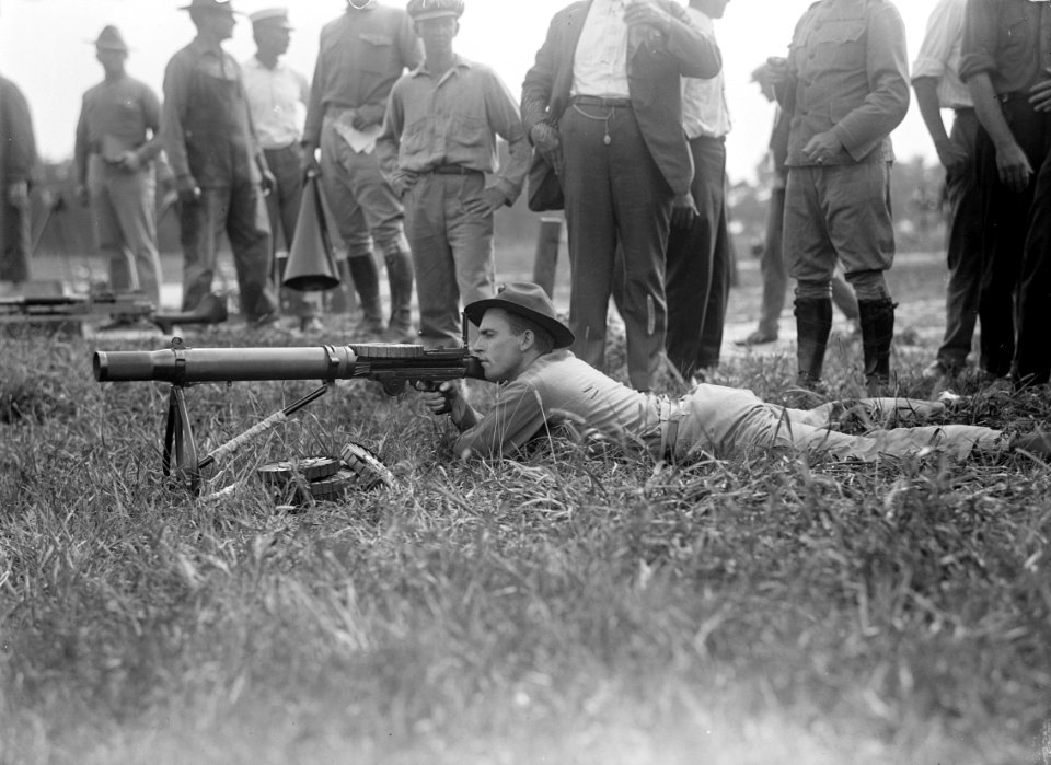 Lewis Gun Training