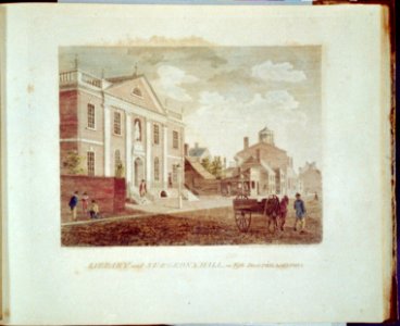 Library and Surgeons Hall, in Fifth Street, Philadelphia LCCN2002718882