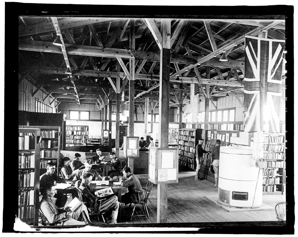 Library War Service, Camp Travis, Texas LCCN2016824469