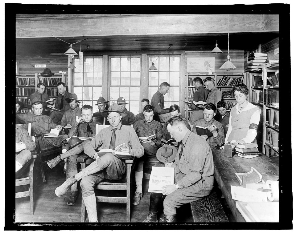 Library War Service, Vancouver Barracks, YMCA Hut LCCN2016827052