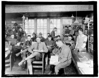 Library War Service, Vancouver Barracks, YMCA Hut LCCN2016827052