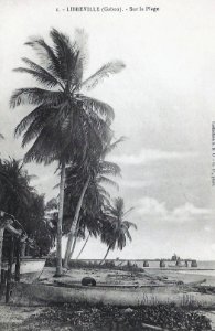 Libreville (Gabon)-Sur la plage