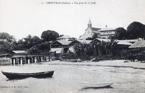 Libreville (Gabon)-Vue prise de la Jetée (2) photo