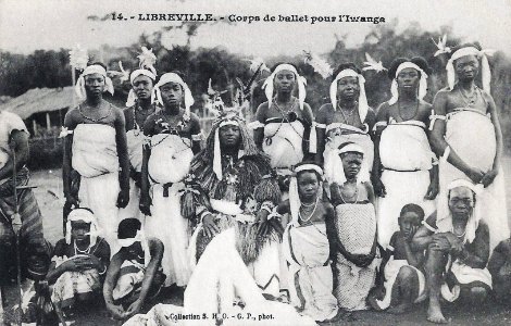 Libreville-Corps de ballet pour l'Iwanga photo