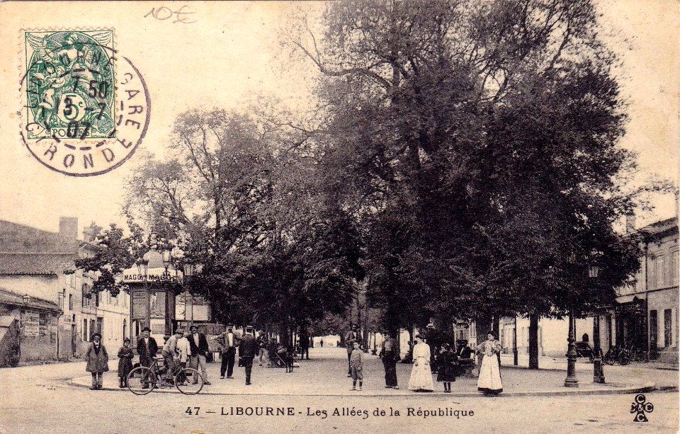 Libourne allées de la République 1