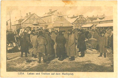 Lida, Rynak, Studnia. Ліда, Рынак, Студня (1917) (2)