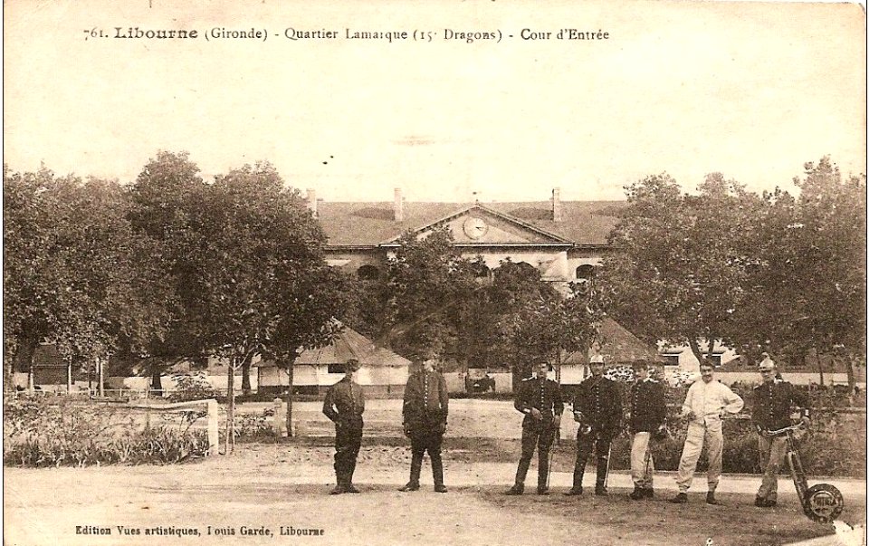 Libourne Caserne Lamarque les hommes 14