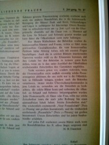 Liebende Frauen 1928 No 27 vom Titel Demagoge Menschenrechte Fortsetzung 2