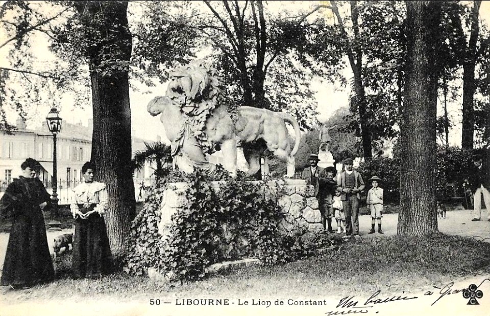 Libourne le lion de Constant a