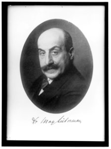 LIEBERMANN, MAX. OF GERMANY LCCN2016865801