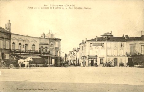 Libourne Place de la Verrerie 5