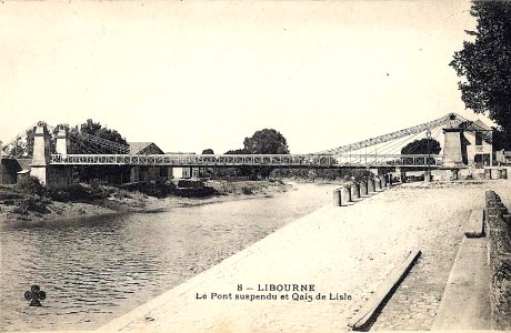 Libourne pont suspendu 7