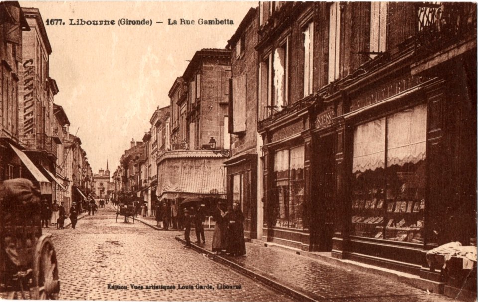 Libourne rue Gambetta 10