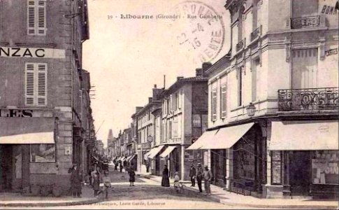 Libourne rue Gambetta 3