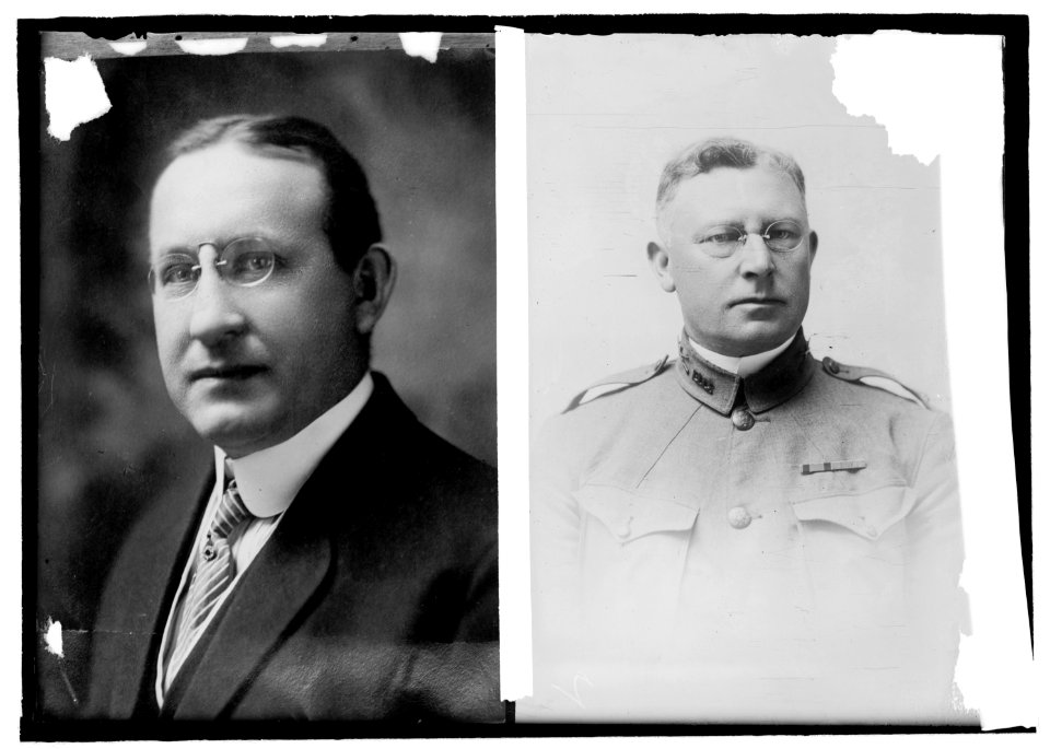 Lieut. Albert S. Jones, Secty. Nat. Rifle Assn. & Lt. Col. G.B. Young (...) N.G.D.C. LCCN2016821215