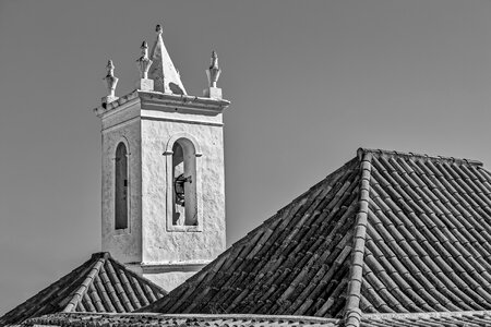 Old cathedral monochrome