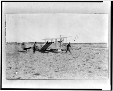Lieut. C.G. Chapman preparing for a scouting expedition at Casas Grandes, Mexico-Mexican-U.S. campaign after Villa, 1916 LCCN95511629