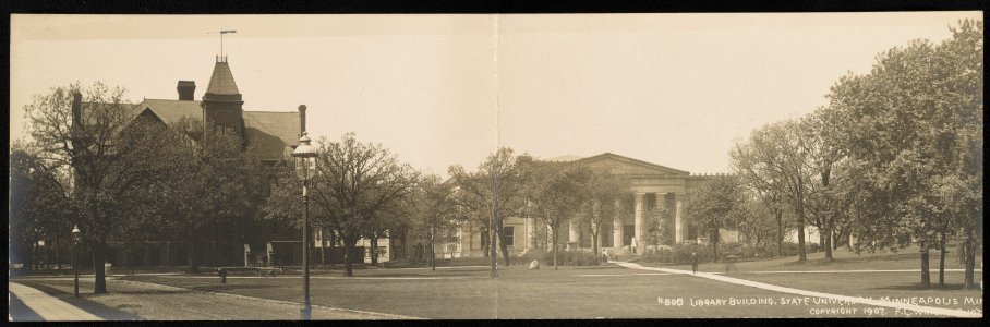 Library building, State University, Minneapolis, Minn. LCCN2013647197 photo