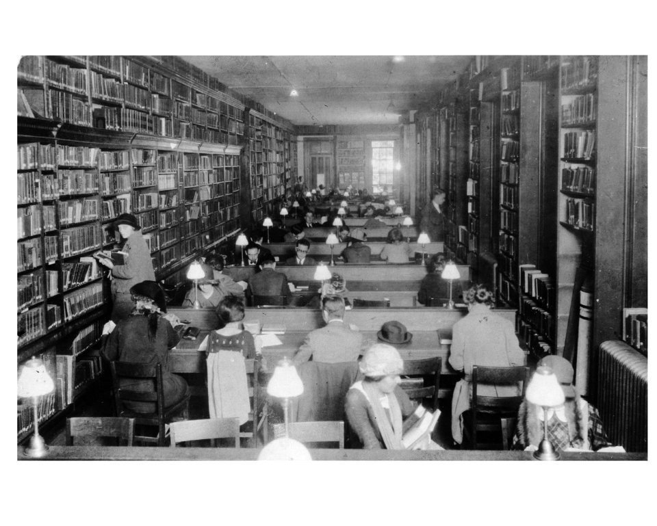 Library reading room - The George Washington University