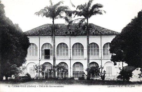Libreville (Gabon)-Palais du Gouvernement photo