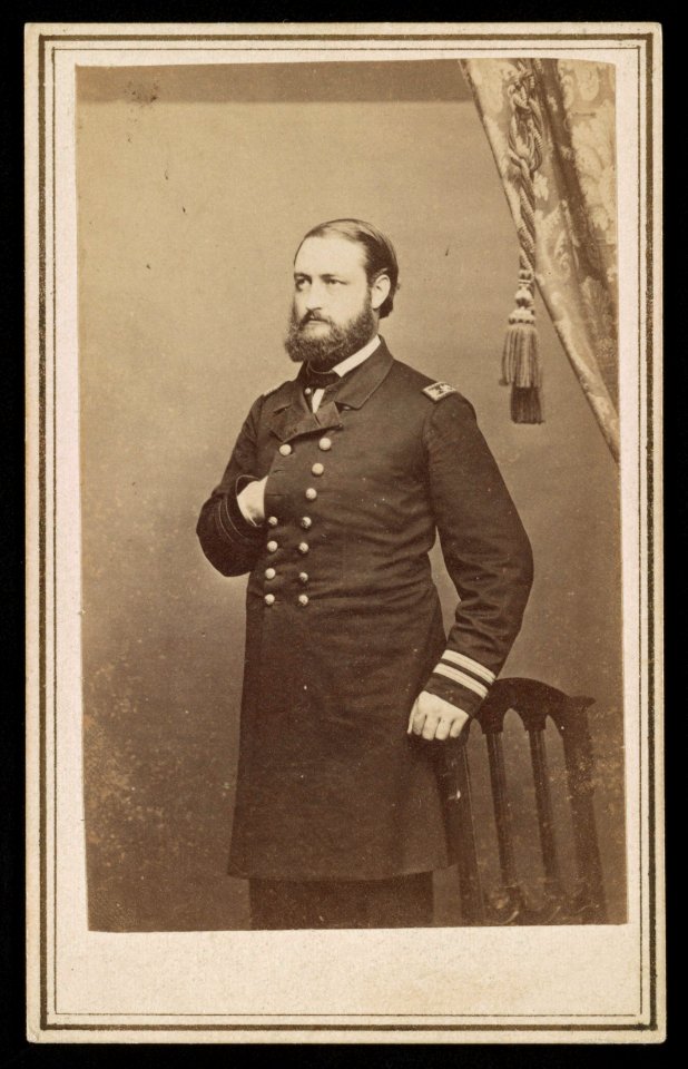 Lieutenant Commander Edward P. Lull of U.S. Navy in uniform) - F. Kindler, 144 Francis, & cor. of Parade St., Newport, R.I LCCN2016647932