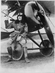 Lieutenant Earl Carroll, prominent composer, is now a full-fledged aviator in the U.S. Service. - NARA - 533718