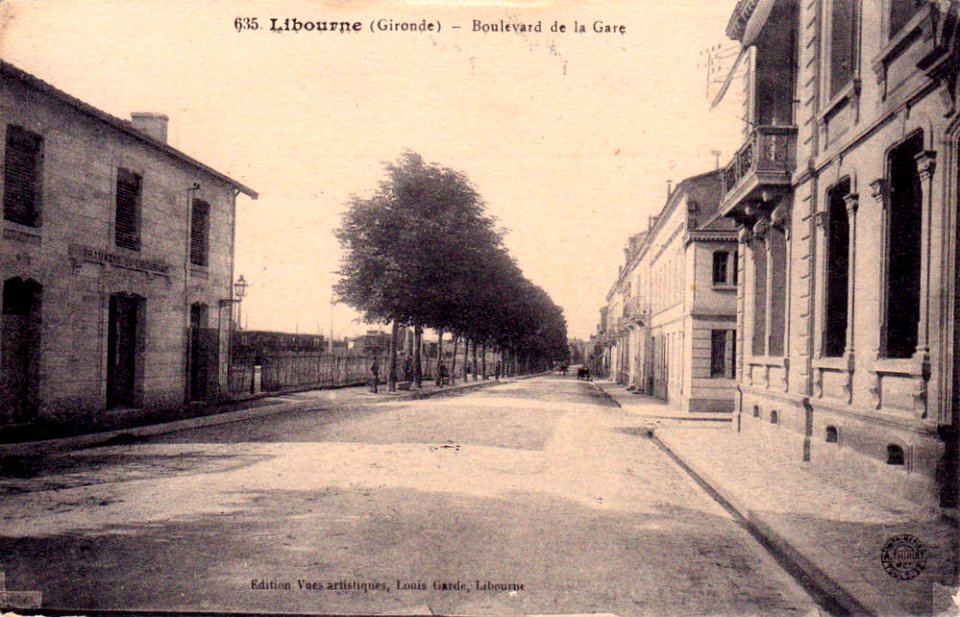 Libourne boulevrd de la Gare 1