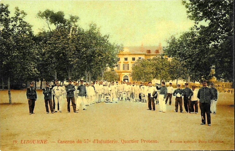 Libourne Caserne Lamarque les hommes 16