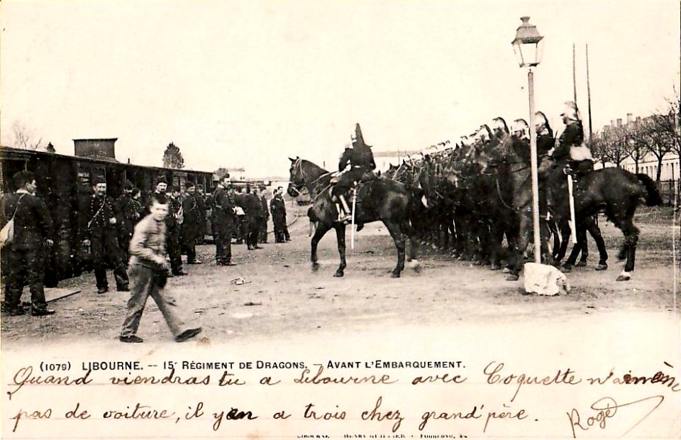 Libourne Caserne Lamarque les militaires 5