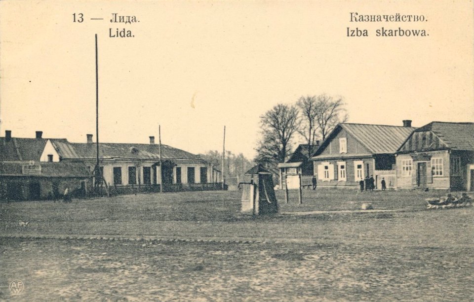 Lida, Vilenskaja-Zamkavaja. Ліда, Віленская-Замкавая (1901-14)