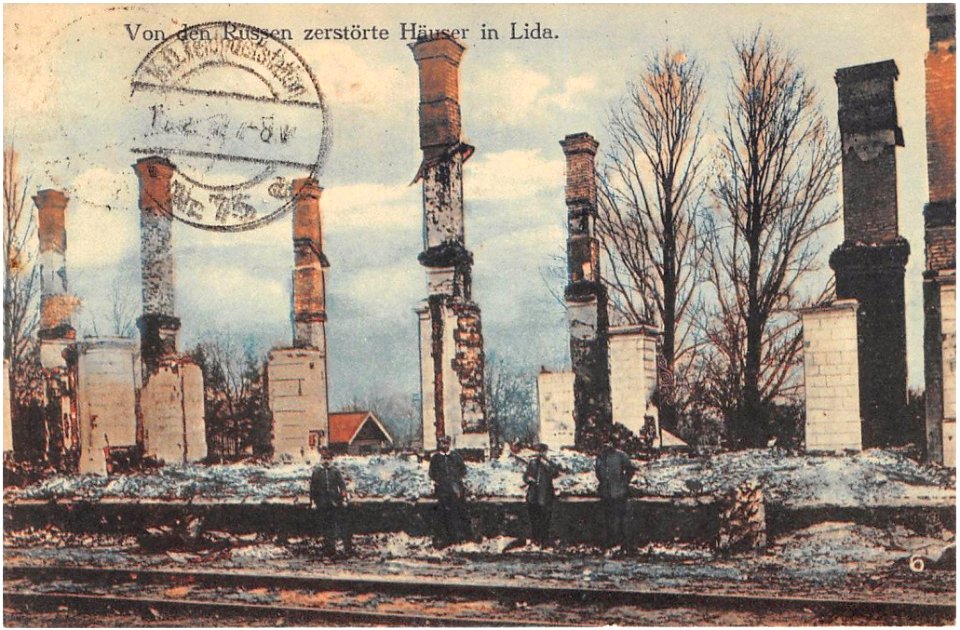 Lida, Čyhunačnaja. Ліда, Чыгуначная (1917) (2)