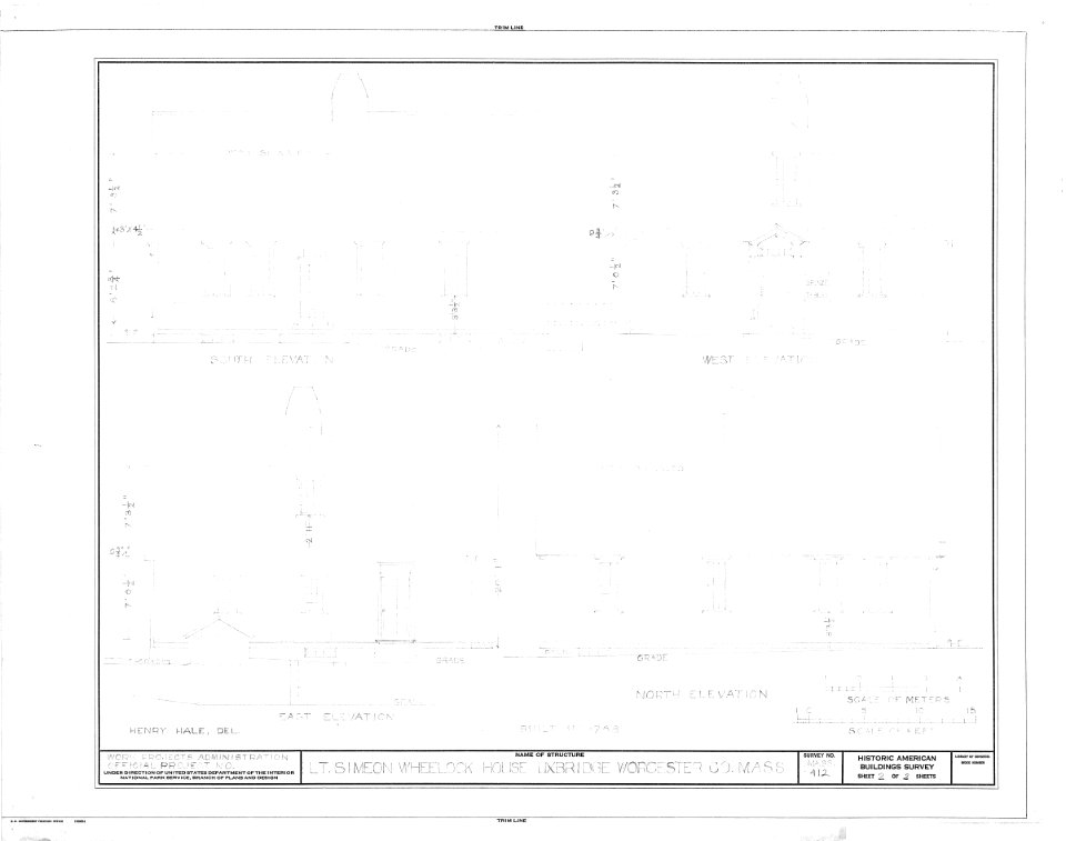 Lieutenant Simeon Wheelock House - HABS MASS,14-UXBRI,2 - 00002a