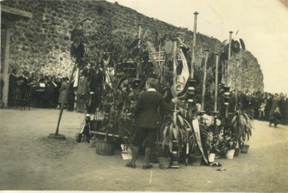 Lidzki zamak. Лідзкі замак (12.05.1936)