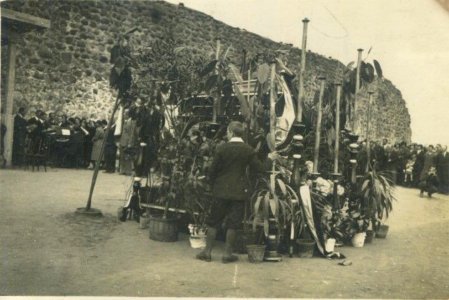 Lidzki zamak. Лідзкі замак (12.05.1936)