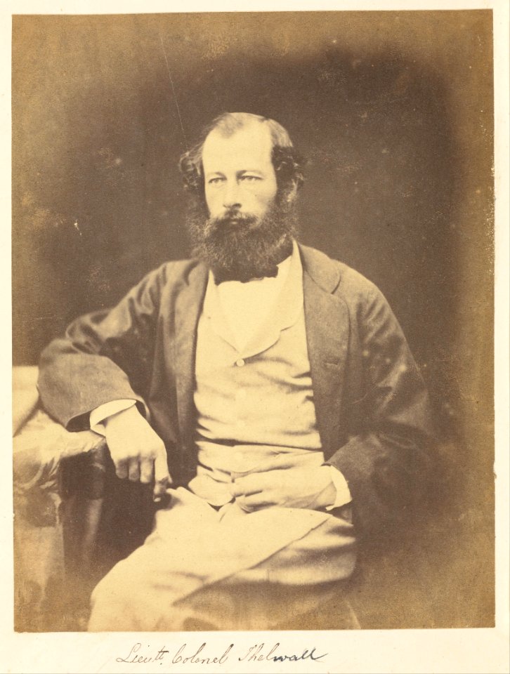 Lieutenant-Colonel Thelwall attributed to Felice Beato