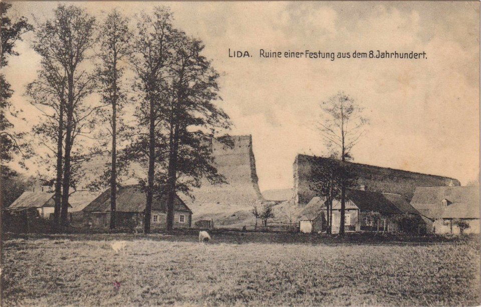 Lidzki zamak. Лідзкі замак (1915) (2)