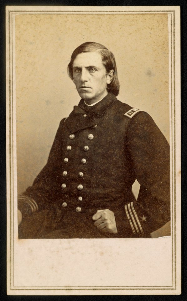 Lieutenant William B. Cushing of the Union Navy in uniform) - From photographic negative in Brady's National Portrait Gallery LCCN2016649649