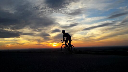 Hill ride shadow photo