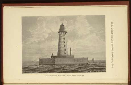 Light-house on Stannard's Rock, Lake Superior LCCN2005688353