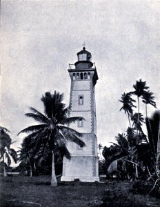 Lighthouse, Point Venus, by Coulon