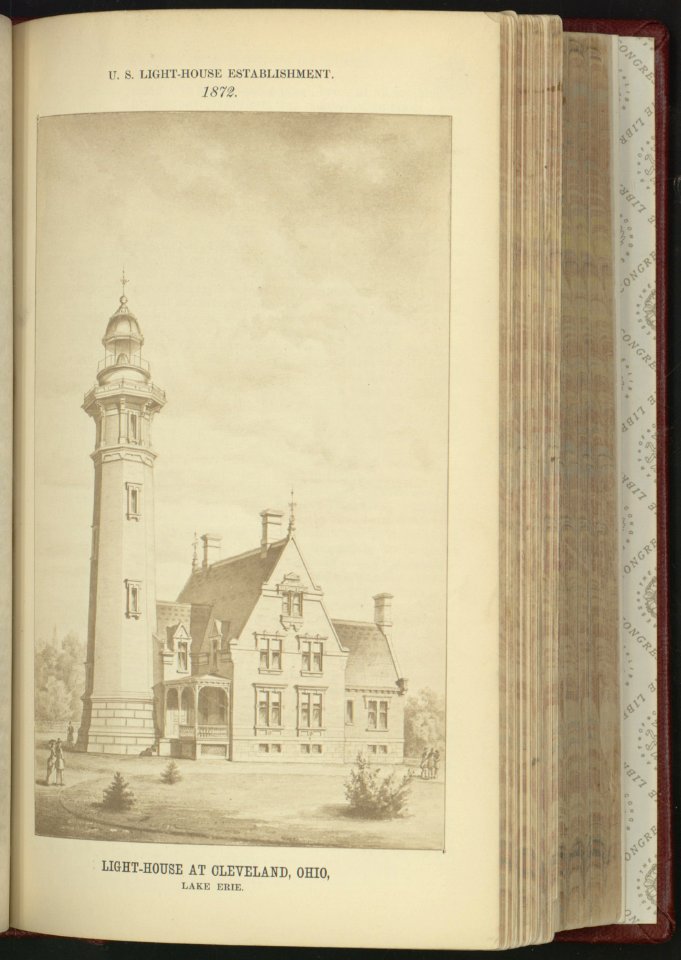 Light-house at Cleveland, Ohio, Lake Erie LCCN2005688444