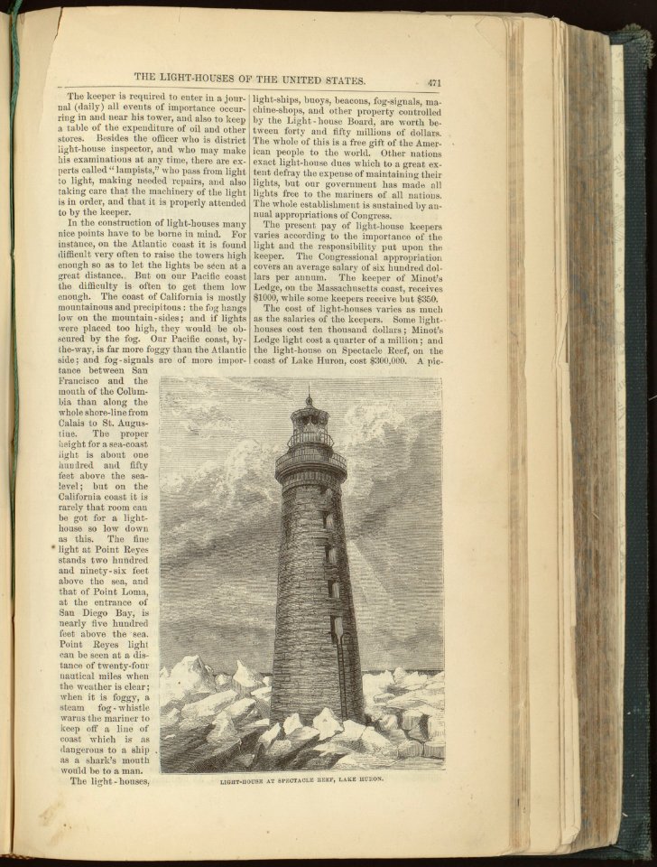 Light-house at Spectacle Reef, Lake Huron LCCN2005681277