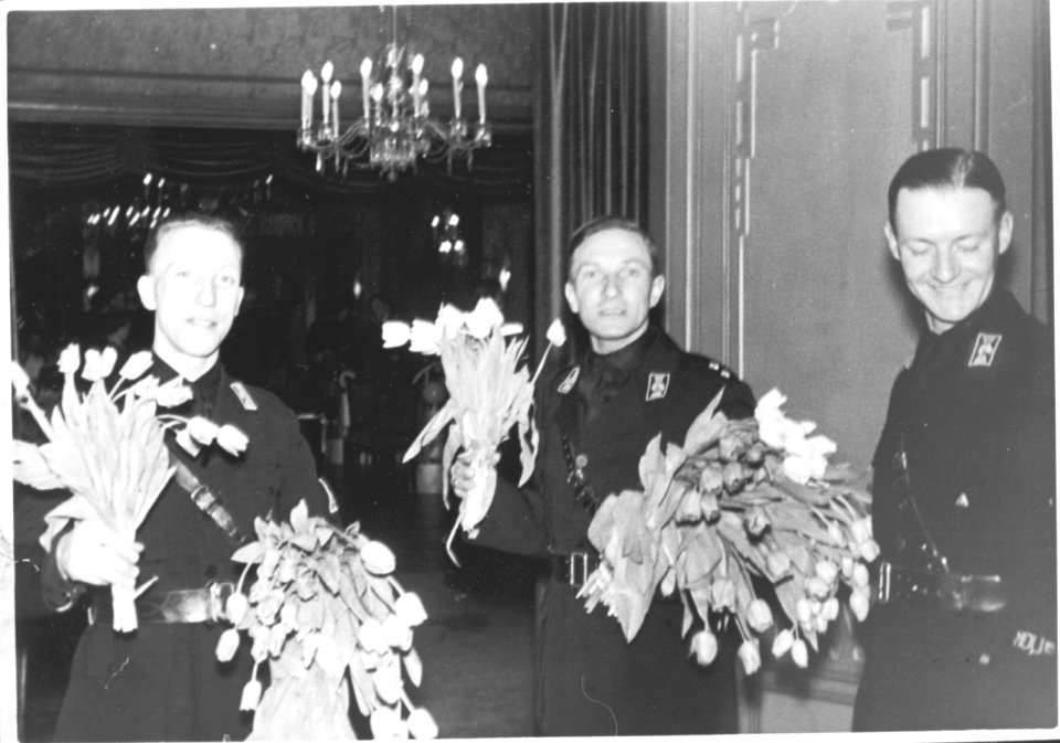 Lijfwacht Mussert - Fotodienst der NSB - NIOD - 78116