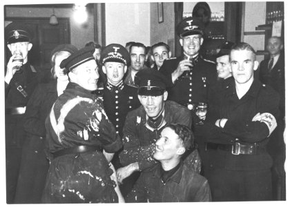 Lijfwacht Mussert - Fotodienst der NSB - NIOD - 78127