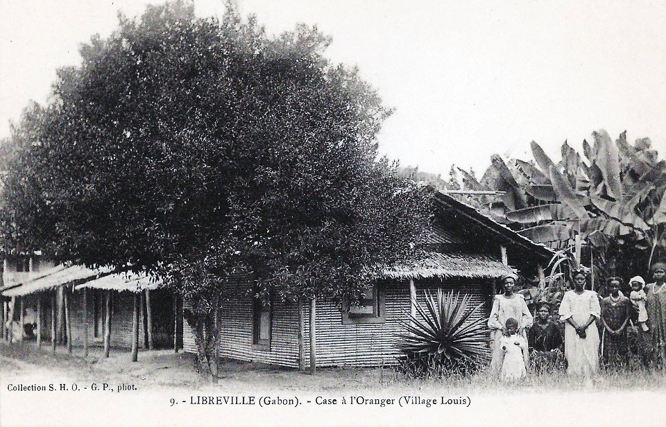 Libreville-Case à l'oranger (Village Louis)