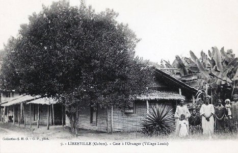 Libreville-Case à l'oranger (Village Louis) photo