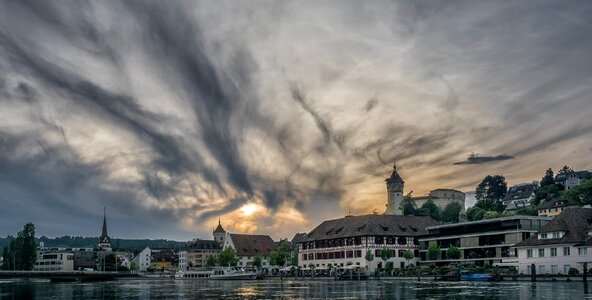 Schaffhausen sunset holiday