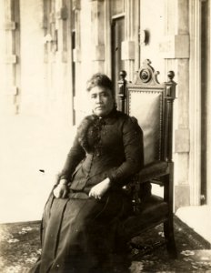 Liliuokalani in 1891 (PP-98-12-008) photo