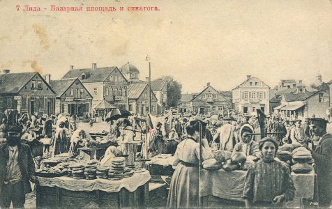Lida, Rynak. Ліда, Рынак (1910)