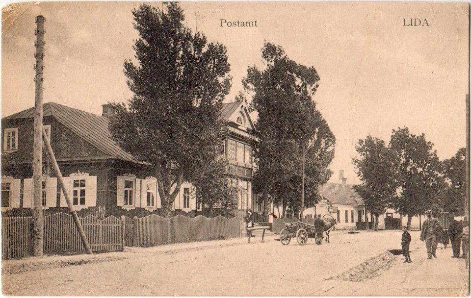 Lida, Vilenskaja, Pošta. Ліда, Віленская, Пошта (1901-14, 1916)